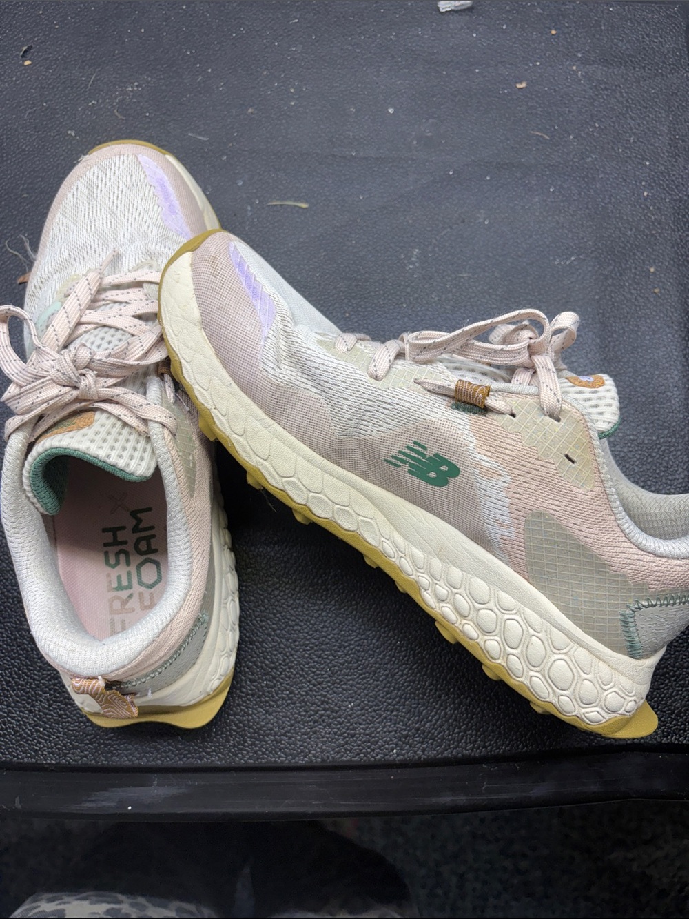 New Balance Women’s Fresh Foam Running Shoes - Pastel Pink, Mint & Yellow